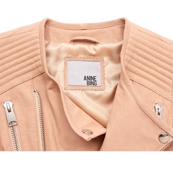 ANINE Bing Moto Leather Jacket - Picture 11 of 13